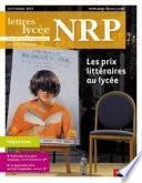 NRP Lycée - Les prix littéraires au lycée - Septembre 2014 (Format PDF)