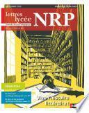 NRP Lycée - Vive l'histoire littéraire ! - Septembre 2018 (Format PDF)