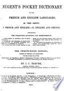 Nugent's pocket dictionary of the French and English languages ...
