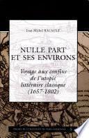 Nulle Part Et Ses Environs