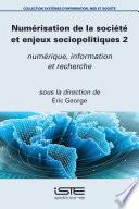 Numérisation de la société et enjeux sociopolitiques 2