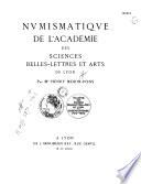 Numismatique de l'Académie des sciences, belles-lettres et arts de Lyon
