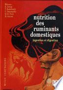 Nutrition des ruminants domestiques