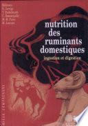 Nutrition des ruminants domestiques