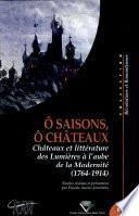 O saisons, ô châteaux