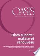 Oasis n. 27, Islam sunnite: malaise et renouveau