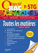 Objectif Bac - Toutes les matières Terminale STG