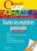Objectif CAP - Toutes les matières générales CAP