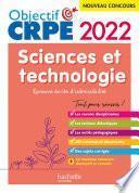 Objectif CRPE 2022 - Sciences et technologie - épreuve écrite d'admissibilité