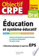 Objectif CRPE Éducation et système éducatif - 2016
