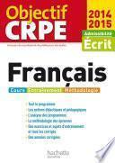 Objectif CRPE Épreuve écrite de français