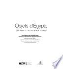 Objets d'Egypte