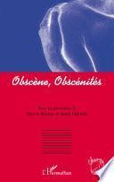 Obscène, obscénités