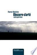 Obscure clarté