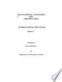 Occupational Standards and Certification