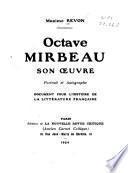 Octave Mirbeau, son œuvre