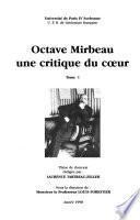 Octave Mirbeau, une critique du coeur