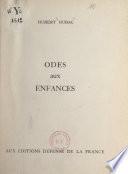 Odes aux enfances