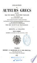 Oedipe à Colone