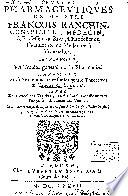 Oeuures pharmaceutiques de maistre Francois Ranchin...