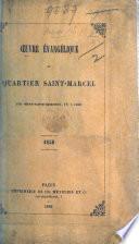 Oeuvre évangélique du Quartier Saint-Marcel, Rue Neuve-Sainte-Geneviève, 19, à Paris. [Signed L. M., L. Vallette, and U. Zellweger.]