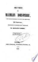 Oeuvres ... avec une notice historique ...