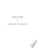 Oeuvres choisies de Joachim du Bellay