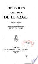 Oeuvres choisies de Lesage. Avec figures