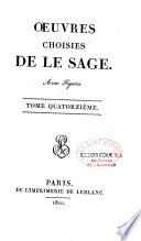 Oeuvres choisies de Lesage. Avec figures