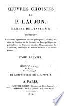 Oeuvres choisies de P. Laujon,...
