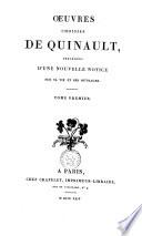 Oeuvres choisies/ Quinault, Philippe