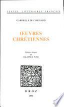 Oeuvres chrétiennes