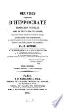 Oeuvres complètes ¬d'¬Hippocrate