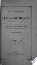 Oeuvres complètes de Alfred de Musset