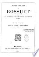 Oeuvres complètes de Bossuet