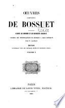 Oeuvres complètes de Bossuet ...