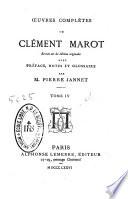 Oeuvres complètes de Clément Marot