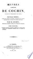 Oeuvres complètes de Cochin