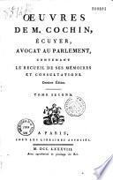 Oeuvres complètes de Cochin