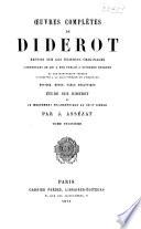 Oeuvres complètes de Diderot: Philosophie