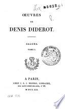 *Oeuvres completes de Diderot tome 1 [-26].