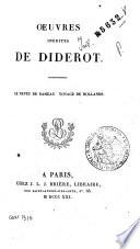 *Oeuvres completes de Diderot tome 1 [-26].