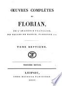 Oeuvres complètes de Florian