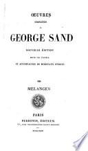 Oeuvres complètes de George Sand