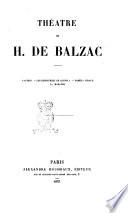 Oeuvres completes de H. de Balzac