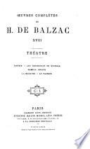 Oeuvres complètes de H. de Balzac