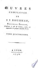 Oeuvres completes de J.J. Rousseau