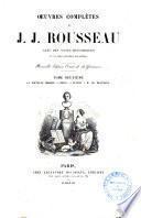 Oeuvres completes de J. J. Rousseau