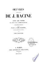 Oeuvres complètes de J. Racine