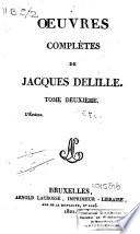 Oeuvres complètes de Jacques Delille